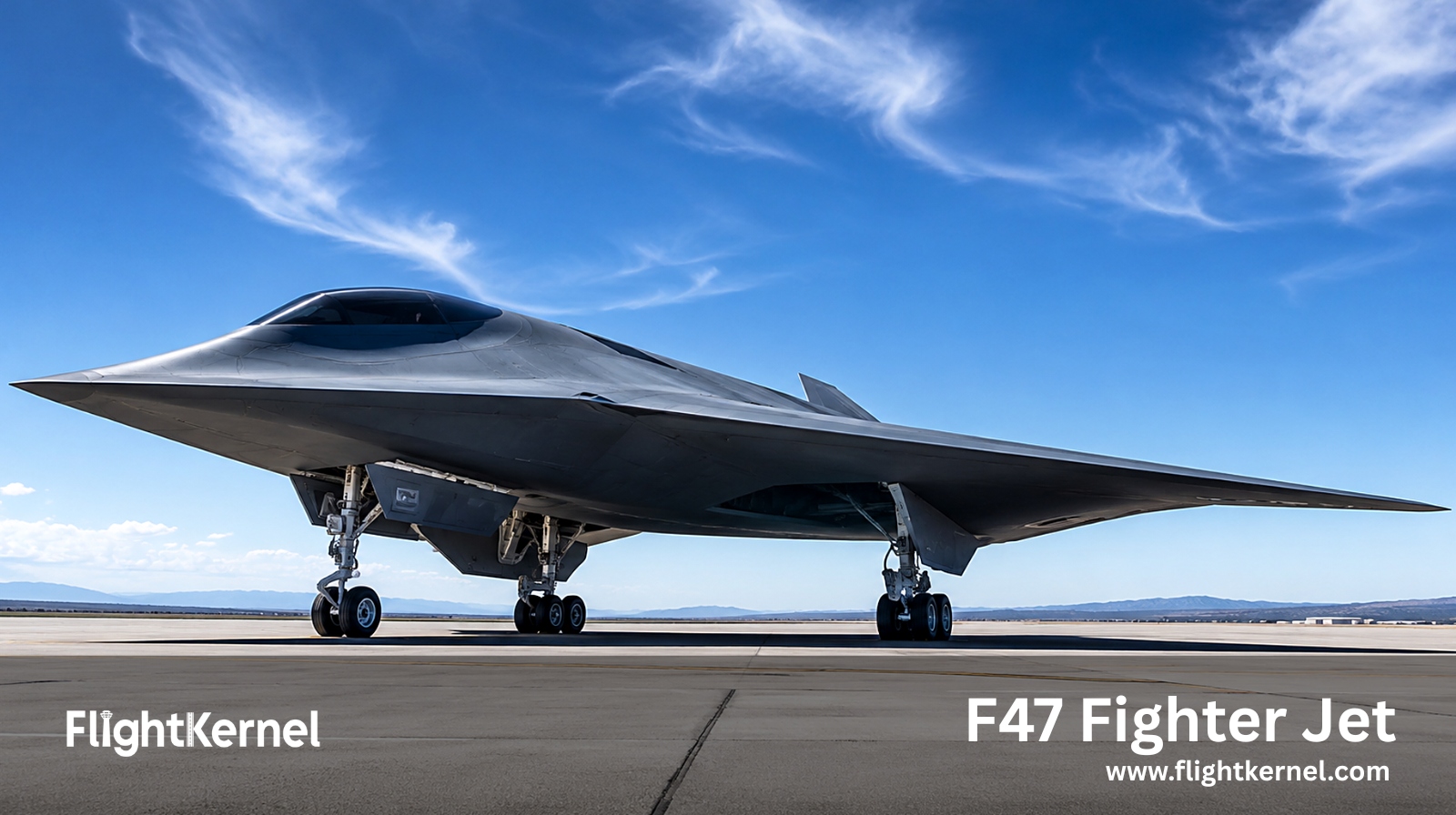 F47 fighter jet